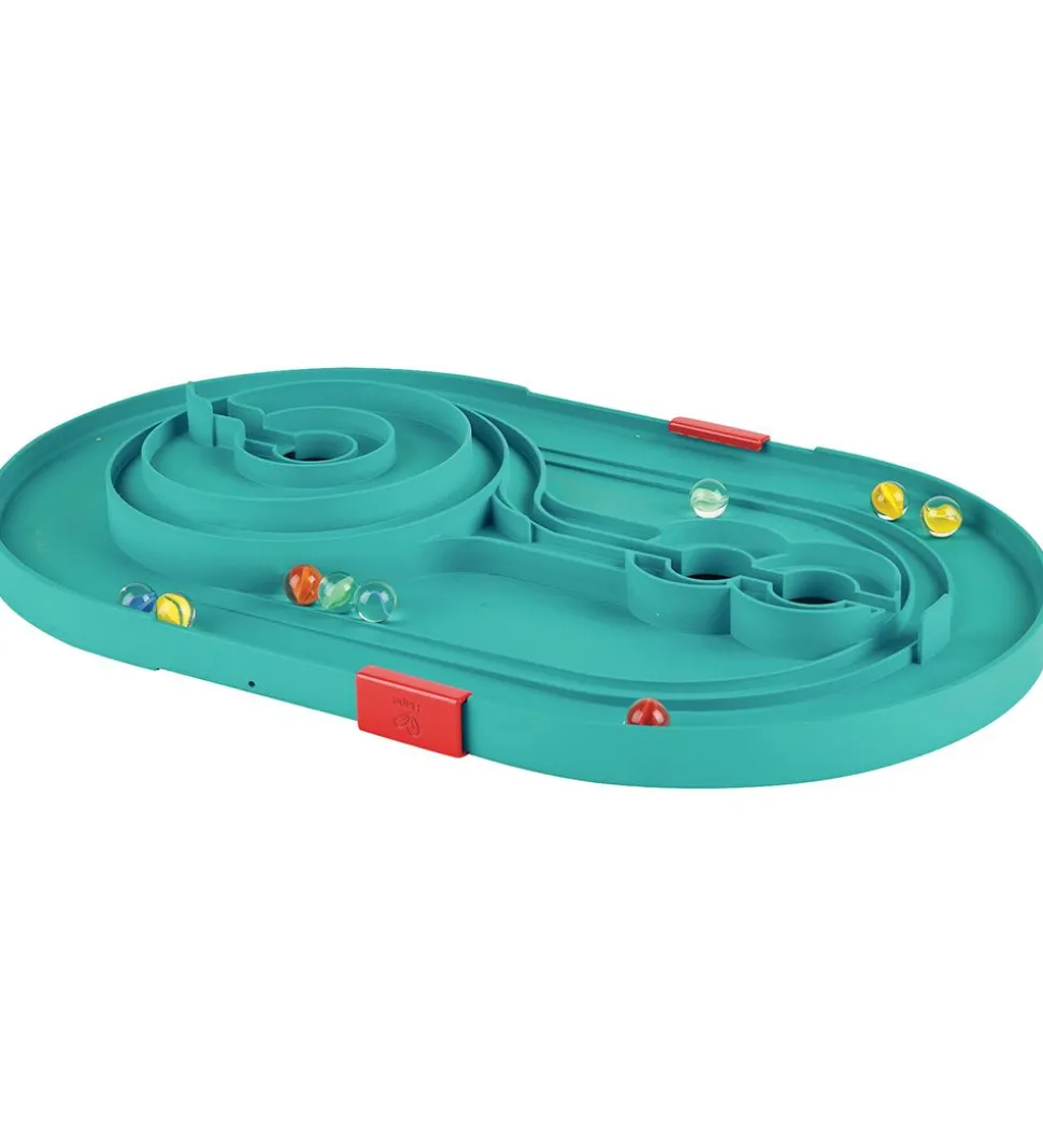 Hape Kuglebane - Quadrilla - 66 Dele - Track Bucket Set