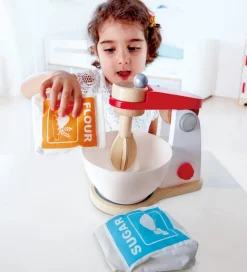Hape Legesæt - 4 Dele - Mix & Bag Røremaskine