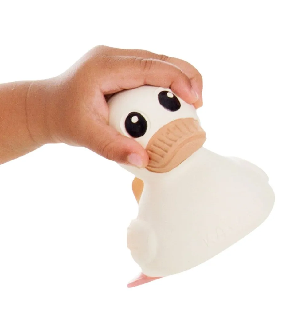 Hevea Gummiand - Kawan Mini - Hvid