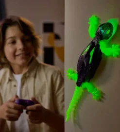 Hex Bots Vægkravlende Gekko - Fjernstyret - Glow In The Dark