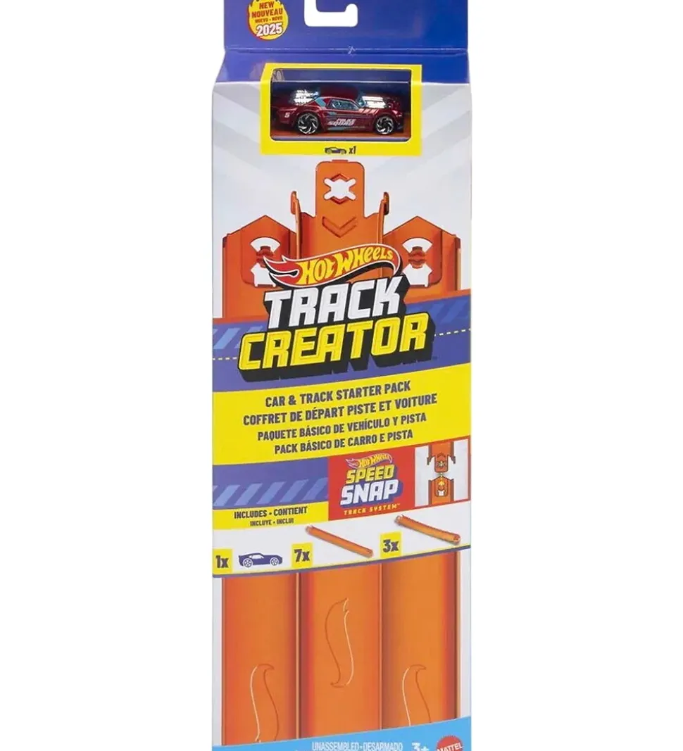 Hot Wheels Bilbane - Car & Track Starter Pack