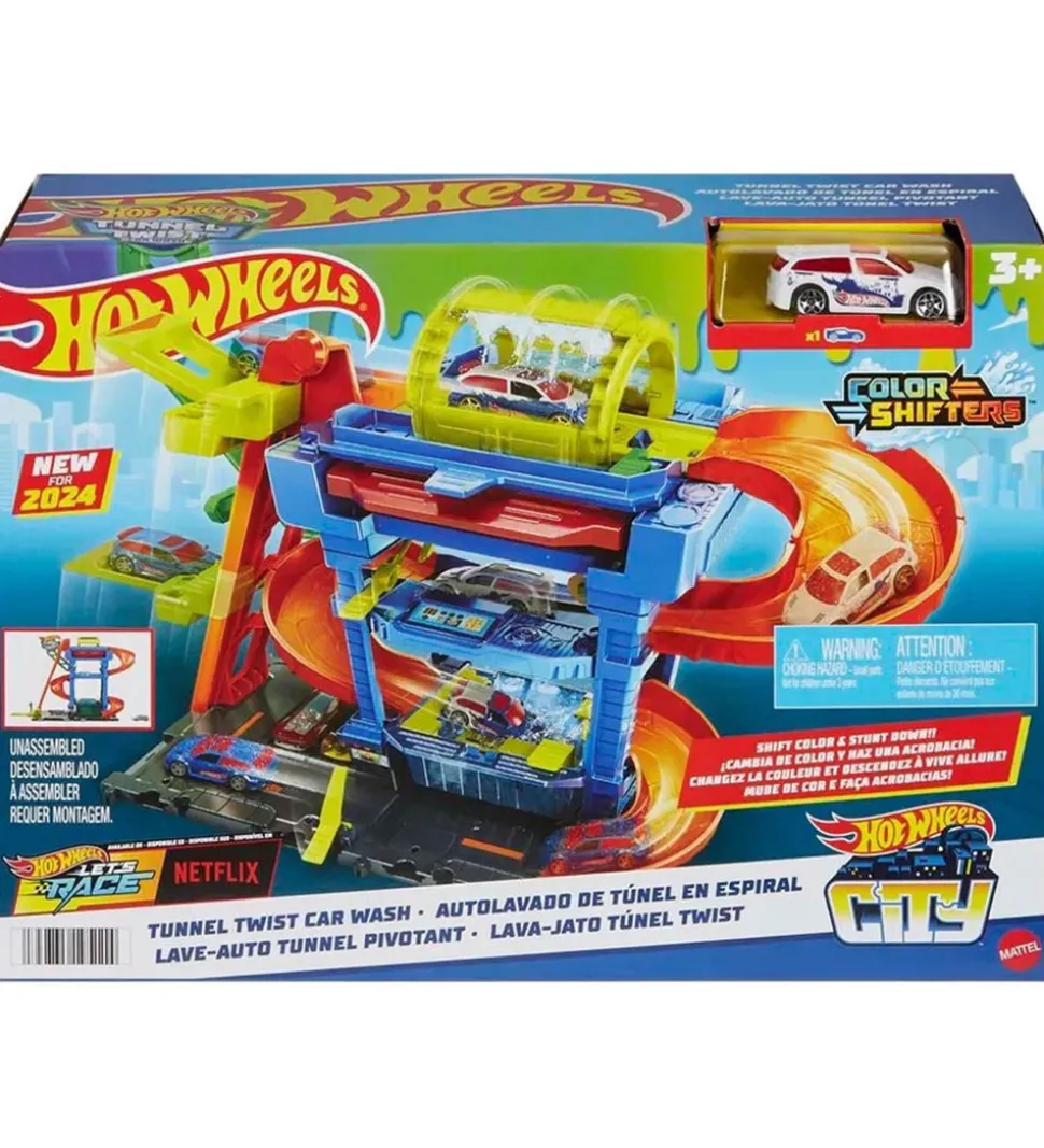 Hot Wheels Bilbane - City Tunnel Twist Car Wash