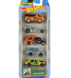 Hot Wheels Biler - 5-pak - HW Getaways