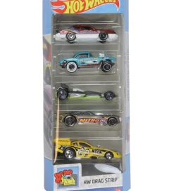 Hot Wheels Biler - 5-pak - HW Drag Strip