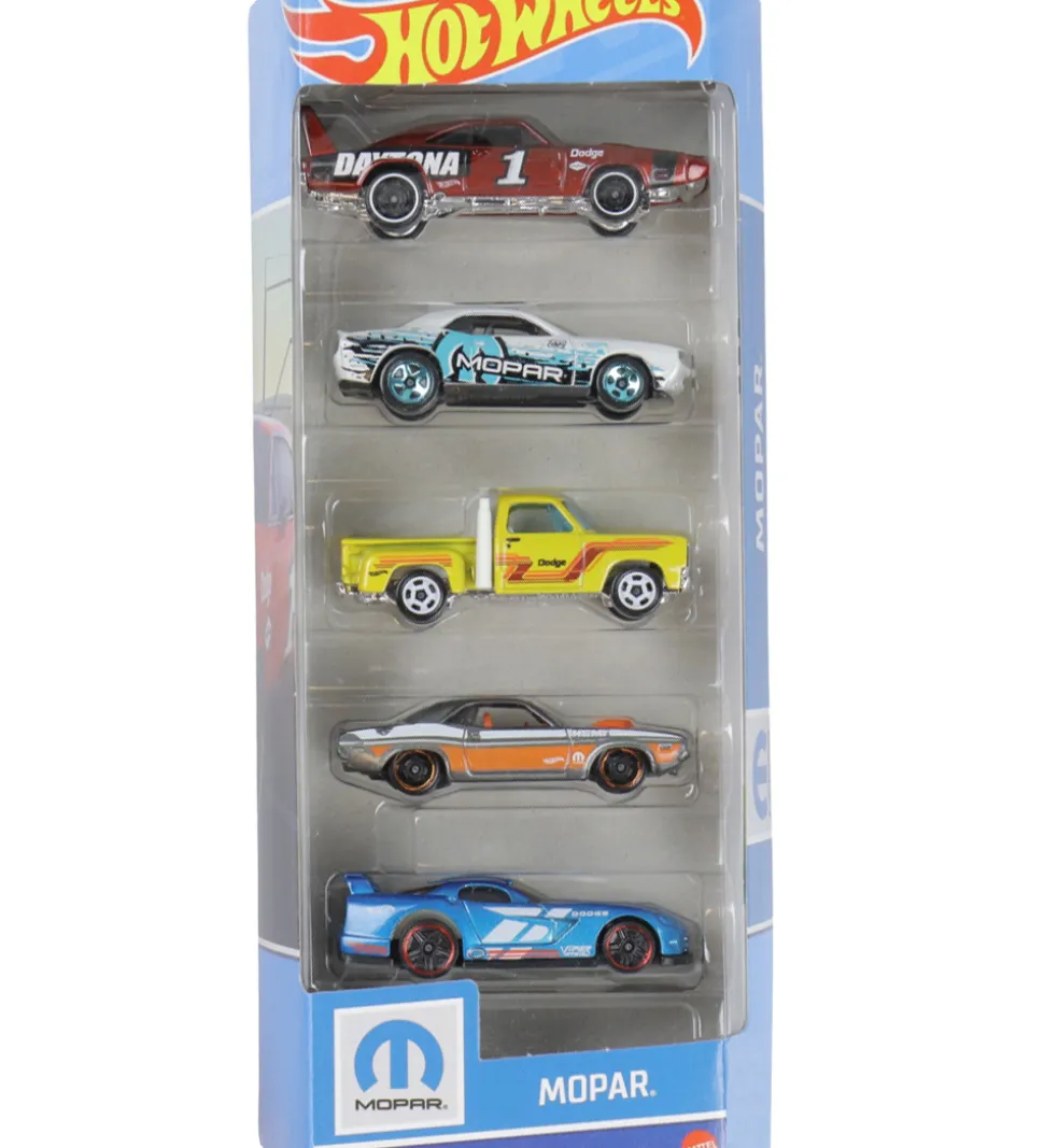 Hot Wheels Biler - 5-pak - Mopar