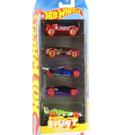 Hot Wheels Biler - 5-pak - Stunt Tracks