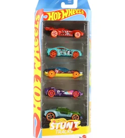 Hot Wheels Biler - 5-pak - Stunt Tracks