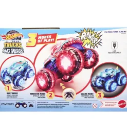 Hot Wheels Fjernstyret Bil m. Lys/Lyd - Monster Trucks - Mega Wr