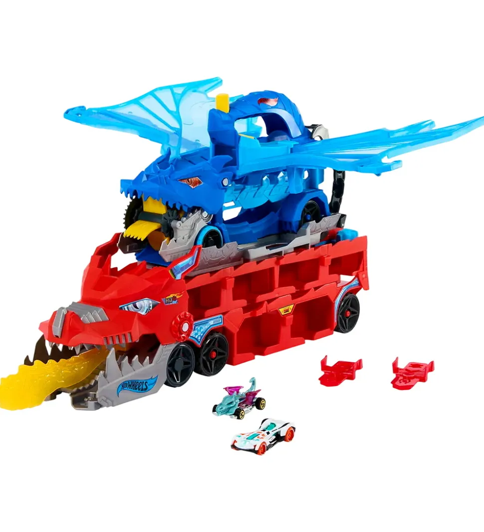 Hot Wheels Legesæt - City Ultimate Dual Dragon Transporter