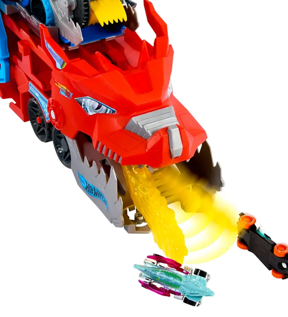 Hot Wheels Legesæt - City Ultimate Dual Dragon Transporter