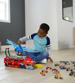 Hot Wheels Legesæt - City Ultimate Dual Dragon Transporter