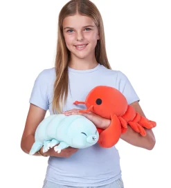 Hug A Lumps Bamse m. Tyngde - Small - Hummer - Lenny