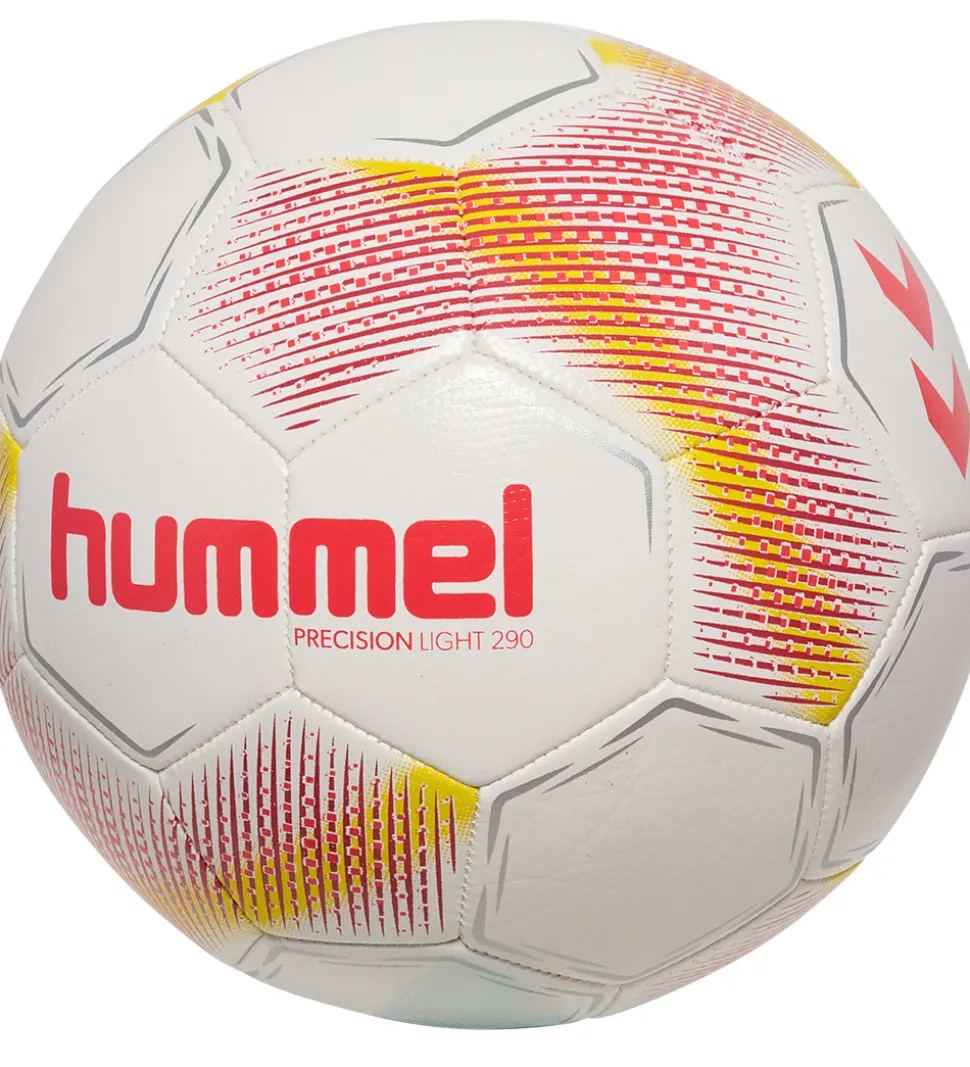 Hummel Fodbold - HmlPrecision Light 290 - Hvid/Rød/Gul