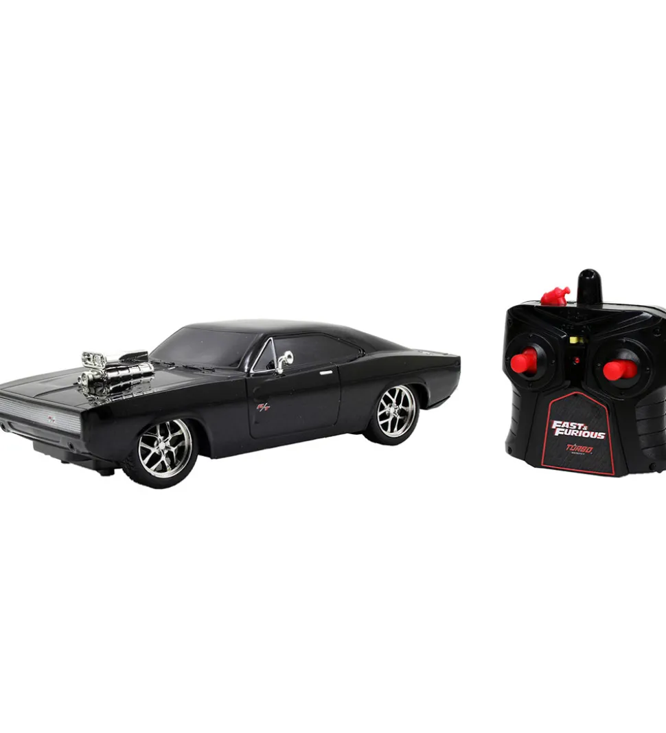 Jada Fjernstyret Bil - Fast & Furious - 1:24 - RC 1970 Dodge Cha