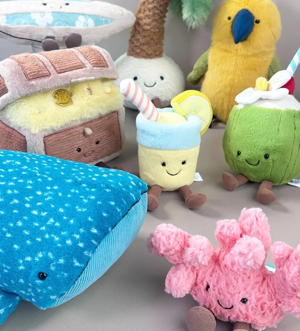 Jellycat Bamse - 12x14 cm - Budgeby Parrot