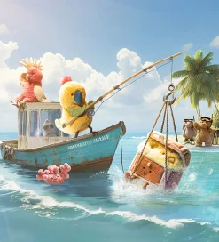 Jellycat Bamse - 12x14 cm - Budgeby Parrot