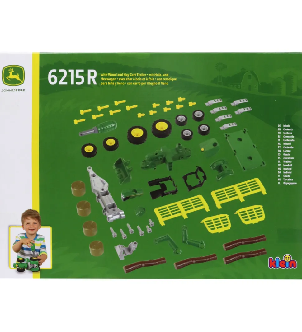 John Deere Kids Traktor - Grøn