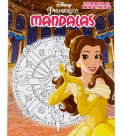 Karrusel Forlag Malebog - Mandalas - Disney Prinsesser