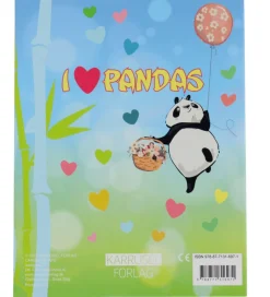 Karrusel Forlag Malebog - I Love Pandas