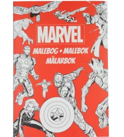 Karrusel Forlag Malebog - Marvel