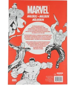 Karrusel Forlag Malebog - Marvel