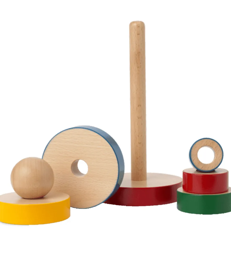 Kay Bojesen Stabletårn - Træ - 22 cm - Multifarvet