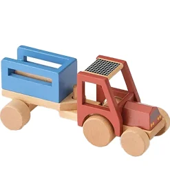 Kids Ceoncept Tractor Aiden - Træ - Kid's HUB