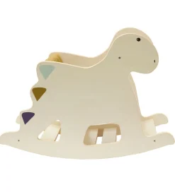 Kids Concept Gyngehest - Træ - Dinosaur