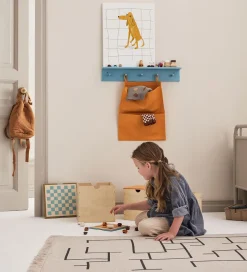 Kids Concept Legetæppe - Geometrisk - Grå