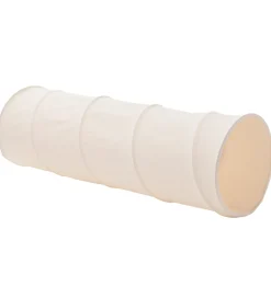Kids Concept Legetunnel - 150 cm - Naturhvid