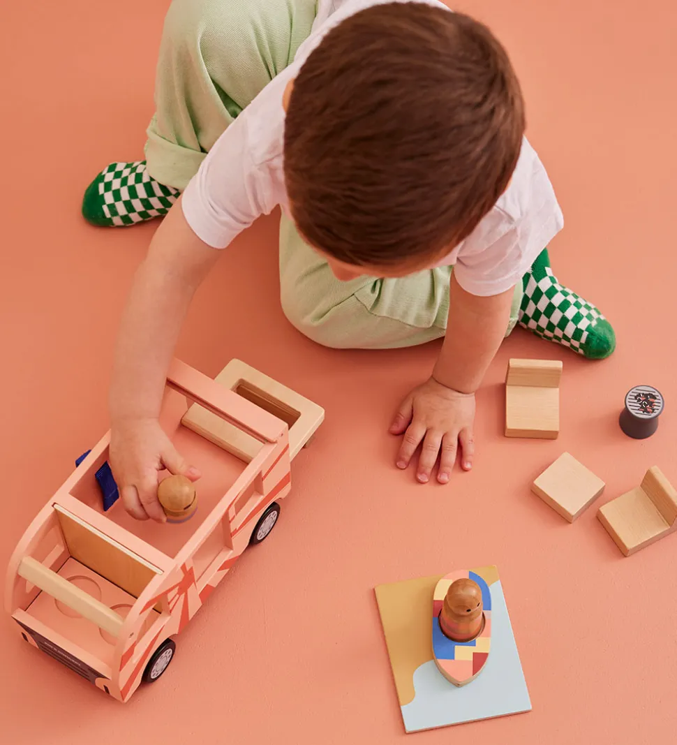 Kids Concept Trælegetøj - Camper Van - Aiden