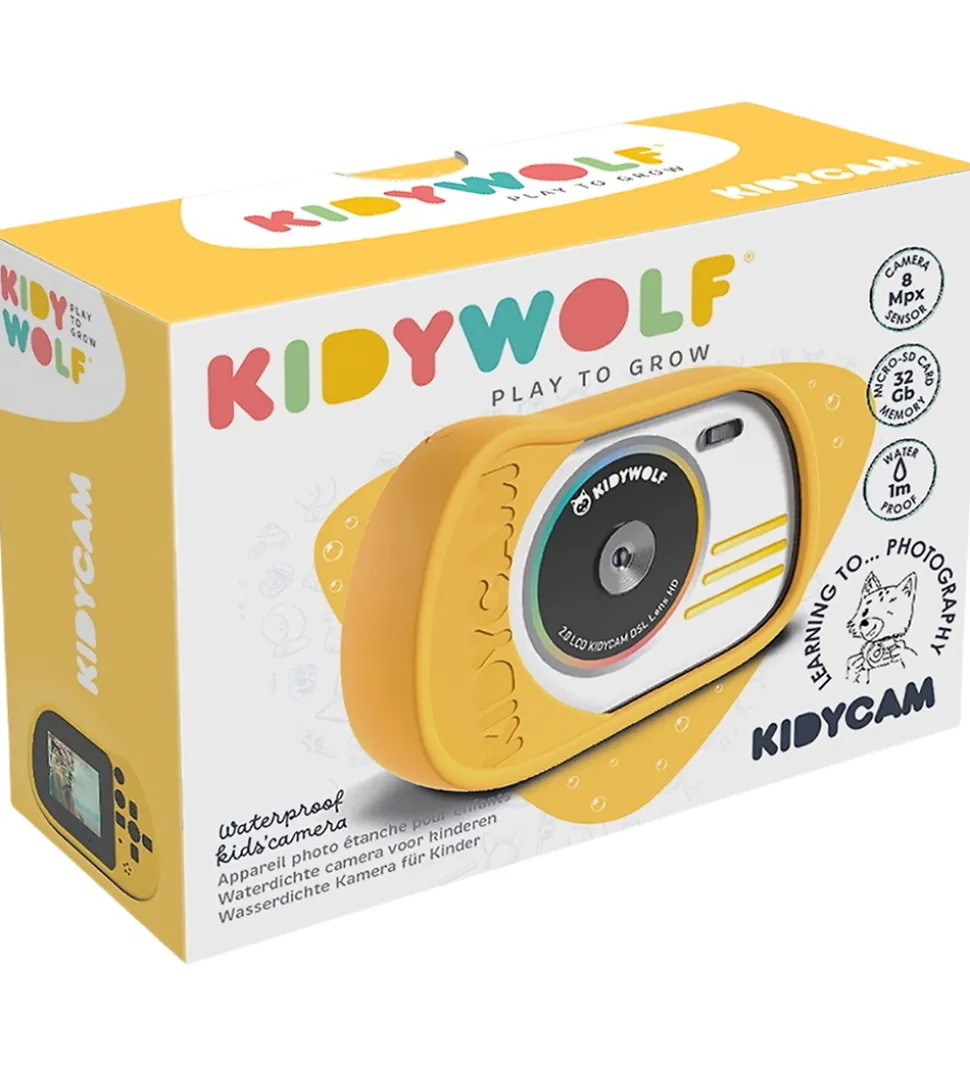 Kidywolf Kamera - Kidycam - Gul