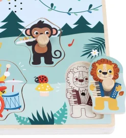 Kinder and Kids Puslespil m. Musik - Træ