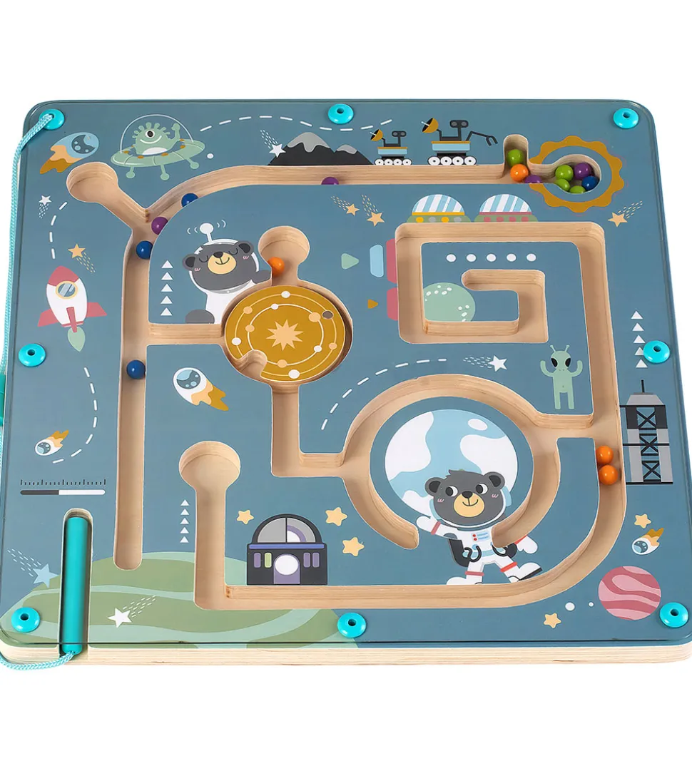 Kinder and Kids Spil - Space Pathfinder - Magnetic Ball Game