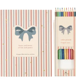 Konges Sløjd Aktivitetsbog m. Farveblyanter - Multi