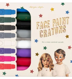 Konges Sløjd Ansigtmaling - Stifter - 8 stk.