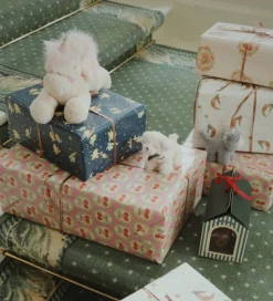 Konges Sløjd Bamse - Enhjørning - 30 cm - Beige/Rosa