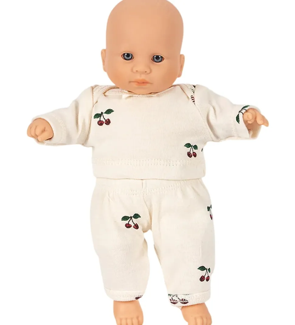 Konges Sløjd Dukke - My First Mini Doll - Cherry AOP - 20 cm
