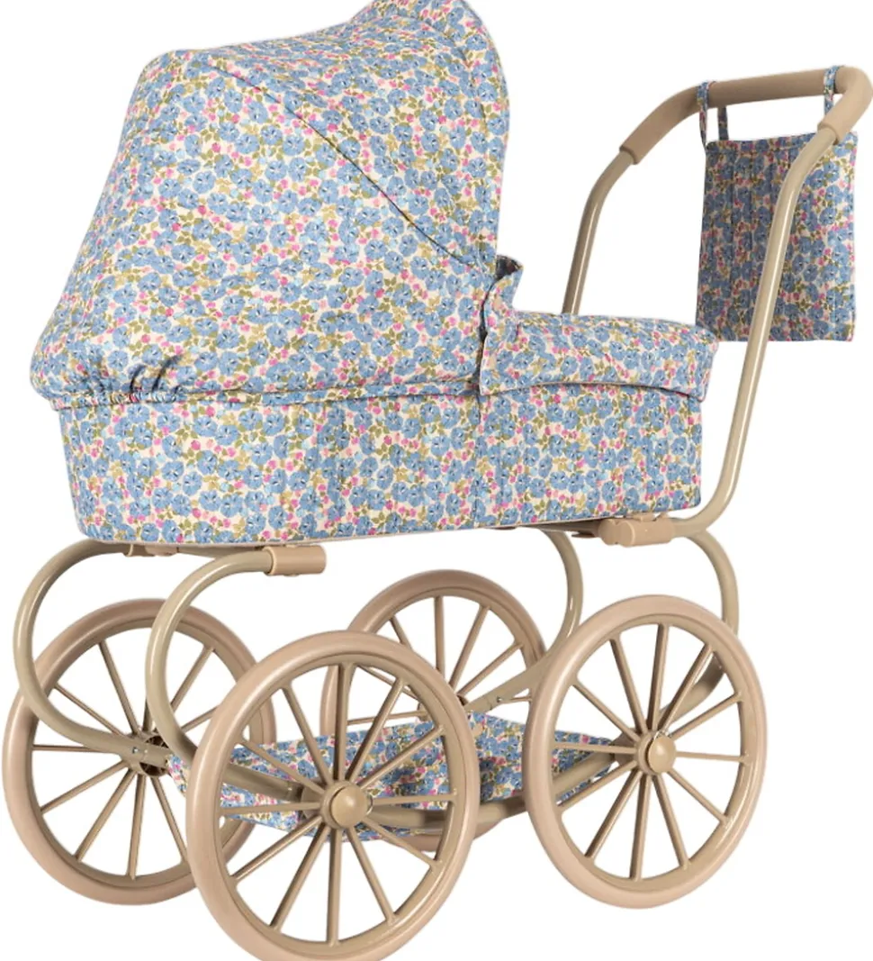 Konges Sløjd Dukkebarnevogn - Minnie - Fleur Rosier