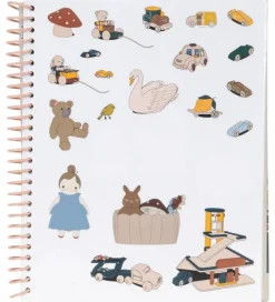 Konges Sløjd Klistermærkebog - Butik