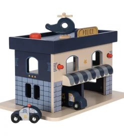 Konges Sløjd Politistation - Træ - Blå