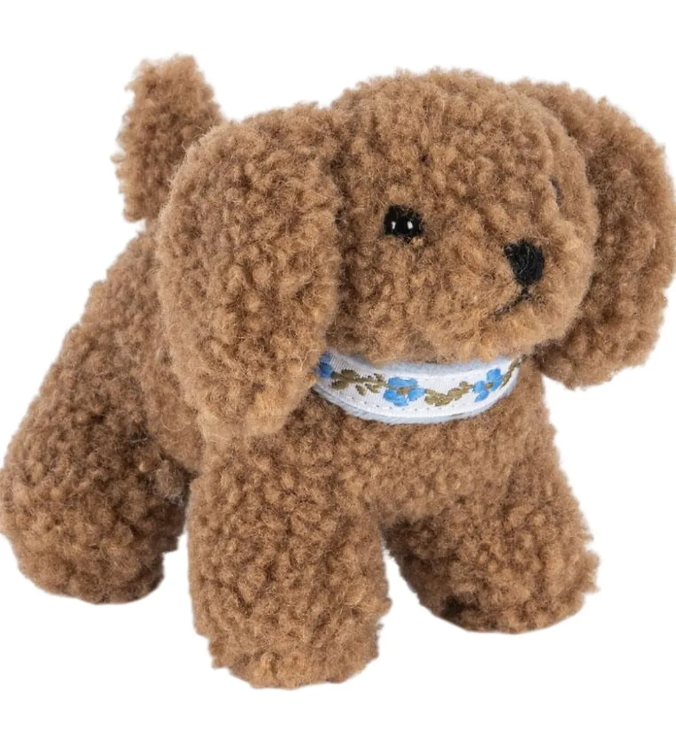 Konges Sløjd Rangle - Hund - Brun