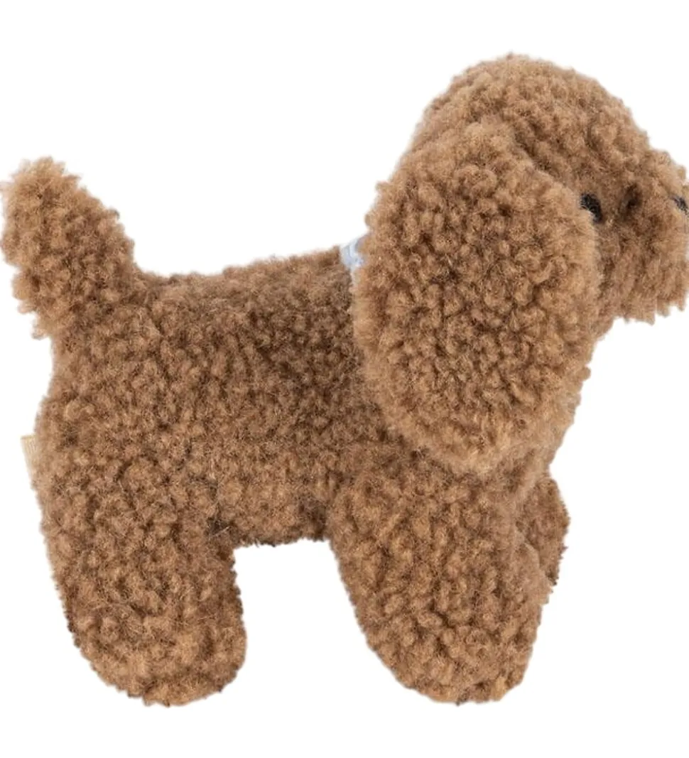 Konges Sløjd Rangle - Hund - Brun