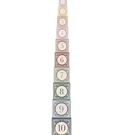 Konges Sløjd Stableklodser - 10 stk. - Numbers