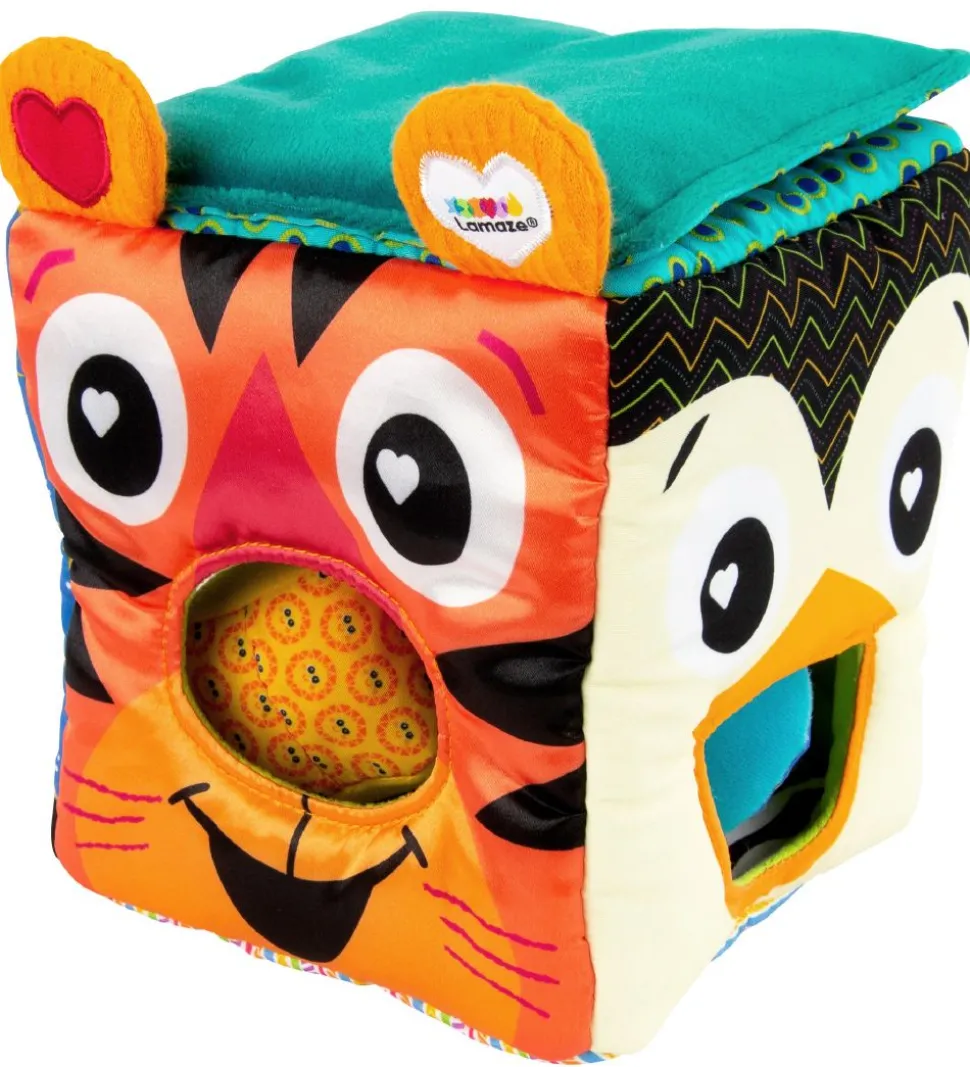 Lamaze Blød Puttekasse m. Dyremotiver - Multifarvet