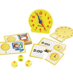 Learning Resources Aktivitetslegetøj - Lær Klokken - 41 Dele