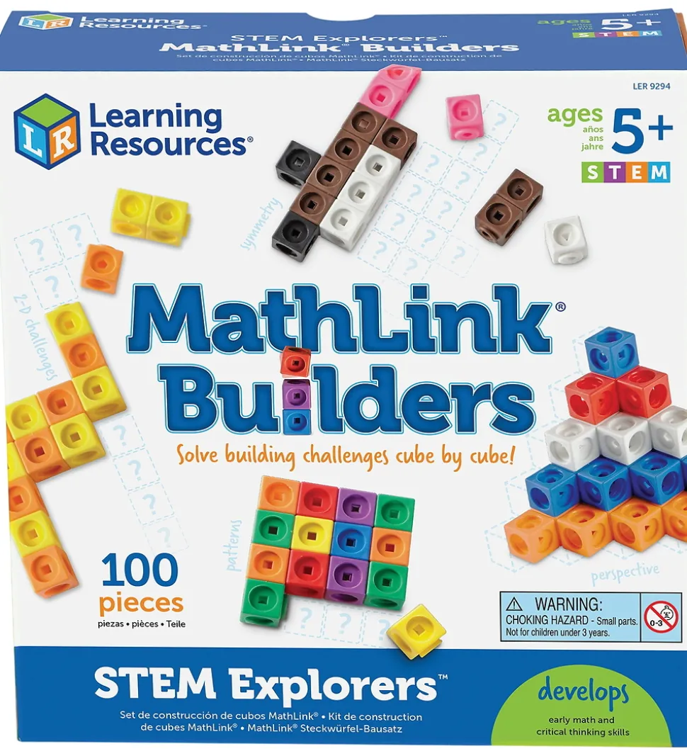 Learning Resources Legetøj - MathLink Cubes - Byg