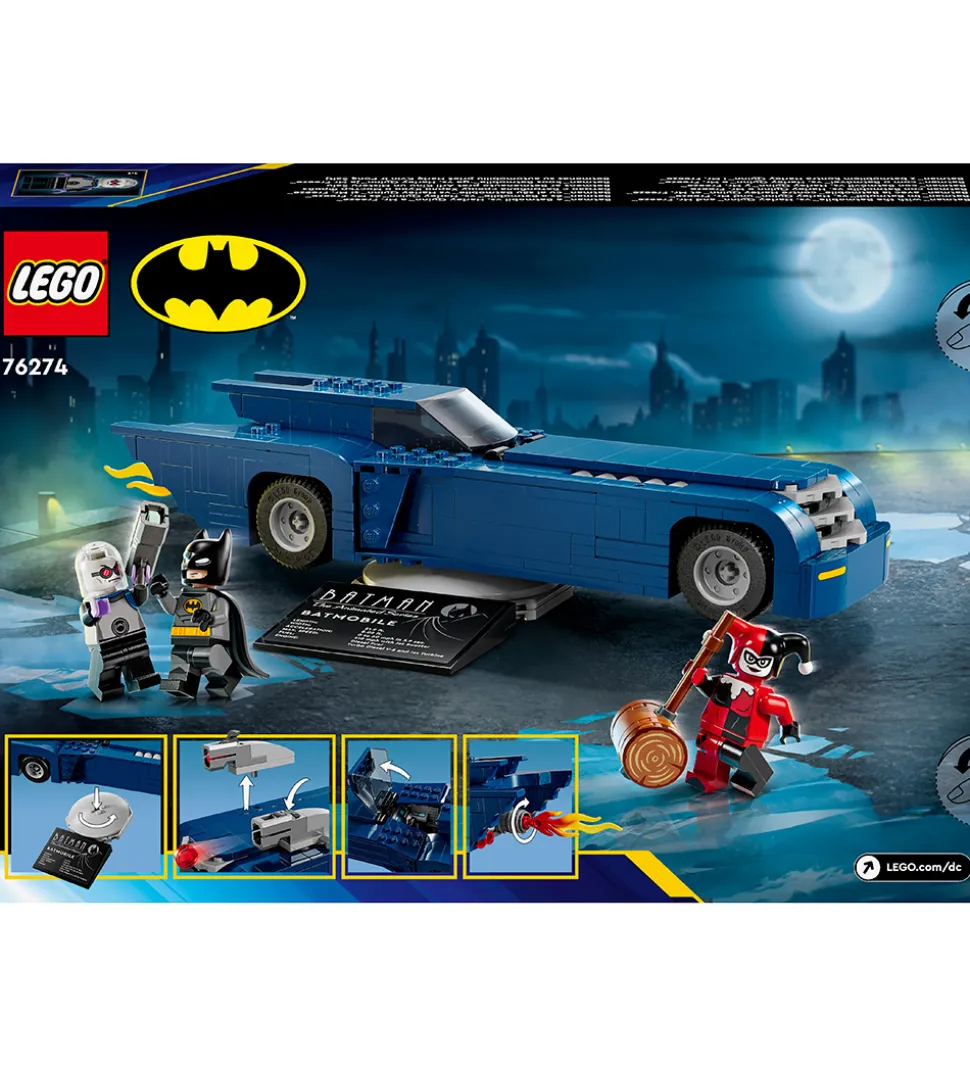 LEGO® Batman - Batman Og Batmobile Mod Harle... 76274 - 435 Dele