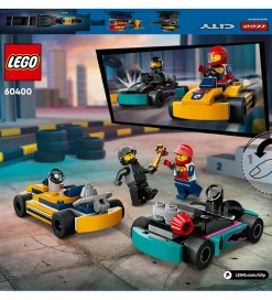 LEGO® City - Gokarts Og Racerkørere 60400 - 99 Dele