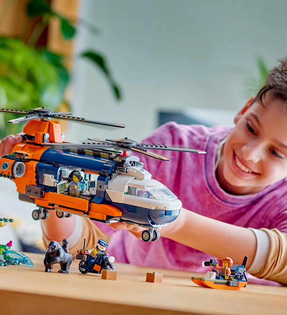 LEGO® City - Jungleeventyr - Helikopter Og E... 60437 - 881 Dele
